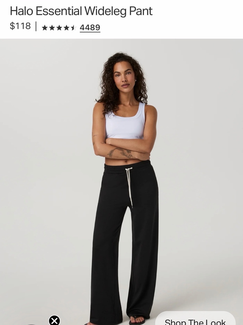 Vuori Halo Essential Wide-Leg Pants